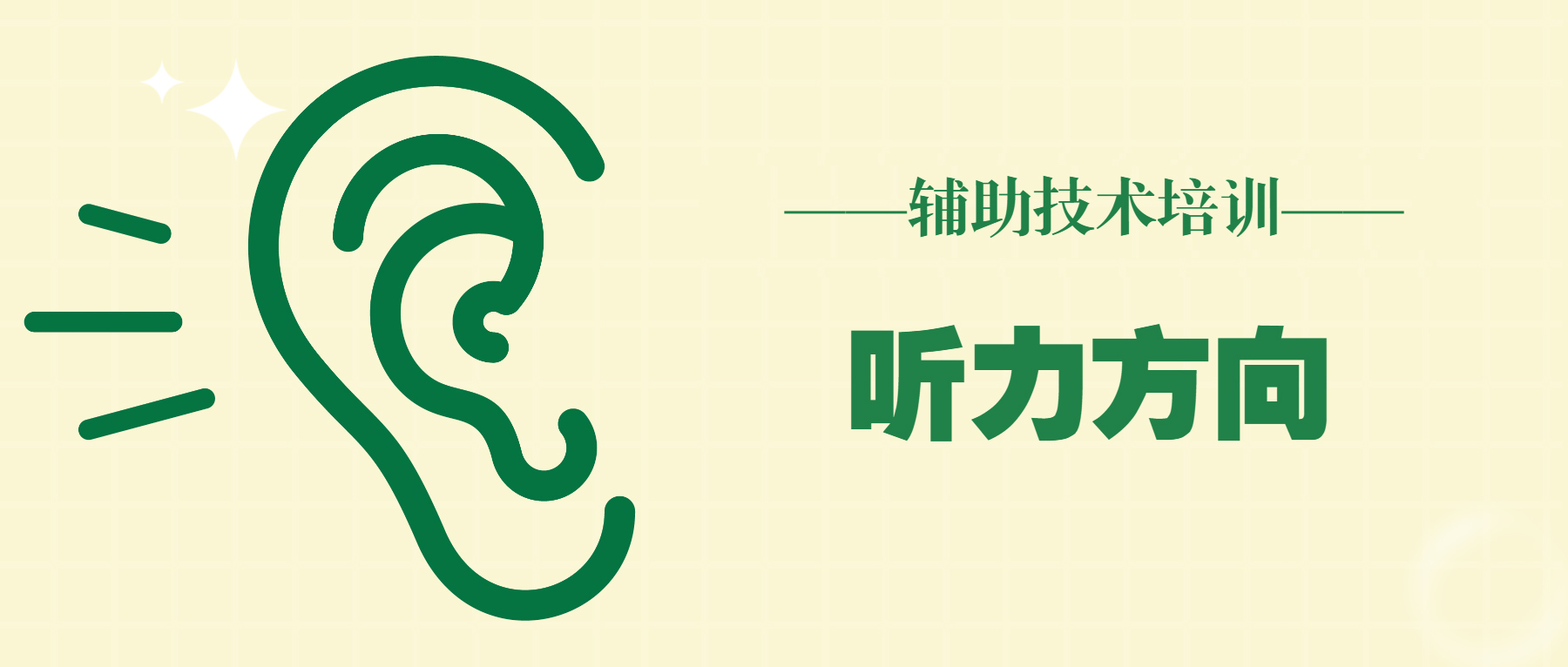 辅助技术（听力方向）培训