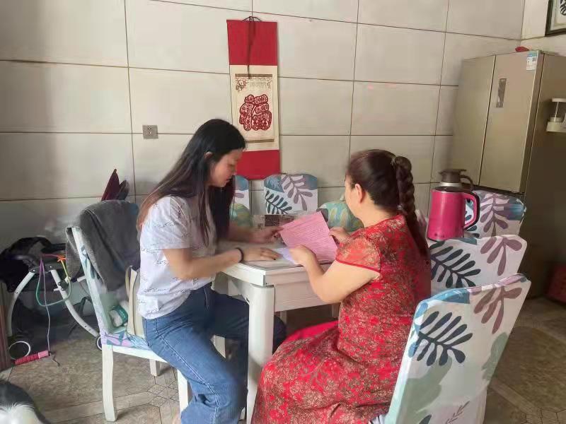 图为服务现场
