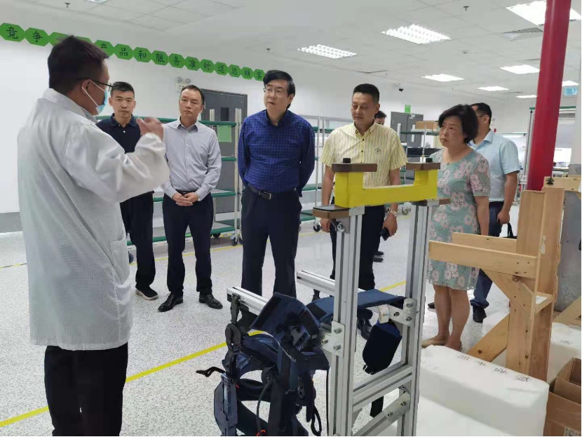 图为调研现场